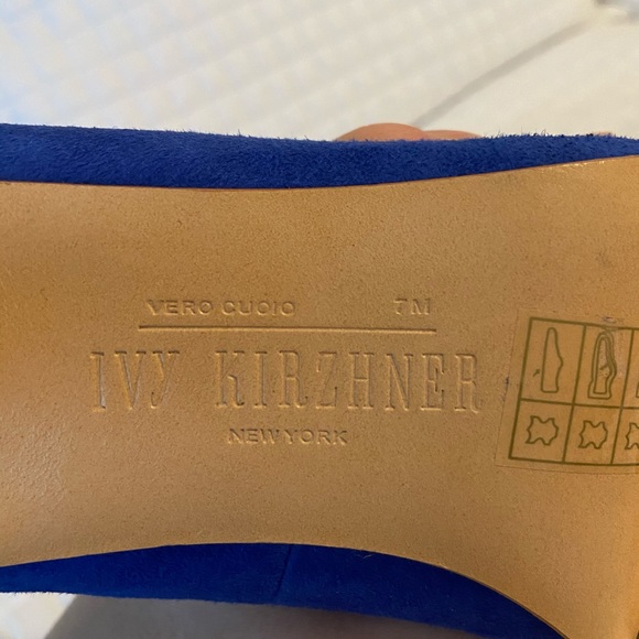 Ivy kirizhner royal blue heels “pyramid” size 7 - Picture 13 of 13